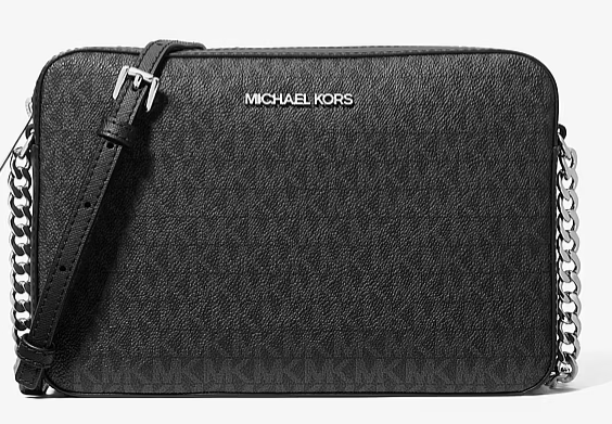 Michael Kors Jet Set Large Logo Crossbody Bag