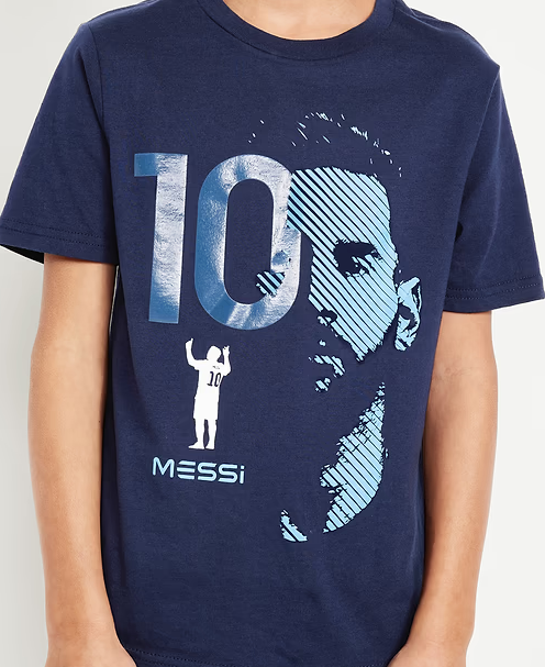 Boy's Messi Graphic T-Shirt